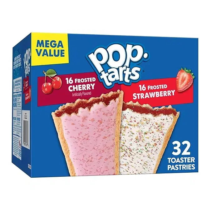 미국 간식 유튜브 POP tarts  32개 이상한과자가게 미국 아이들